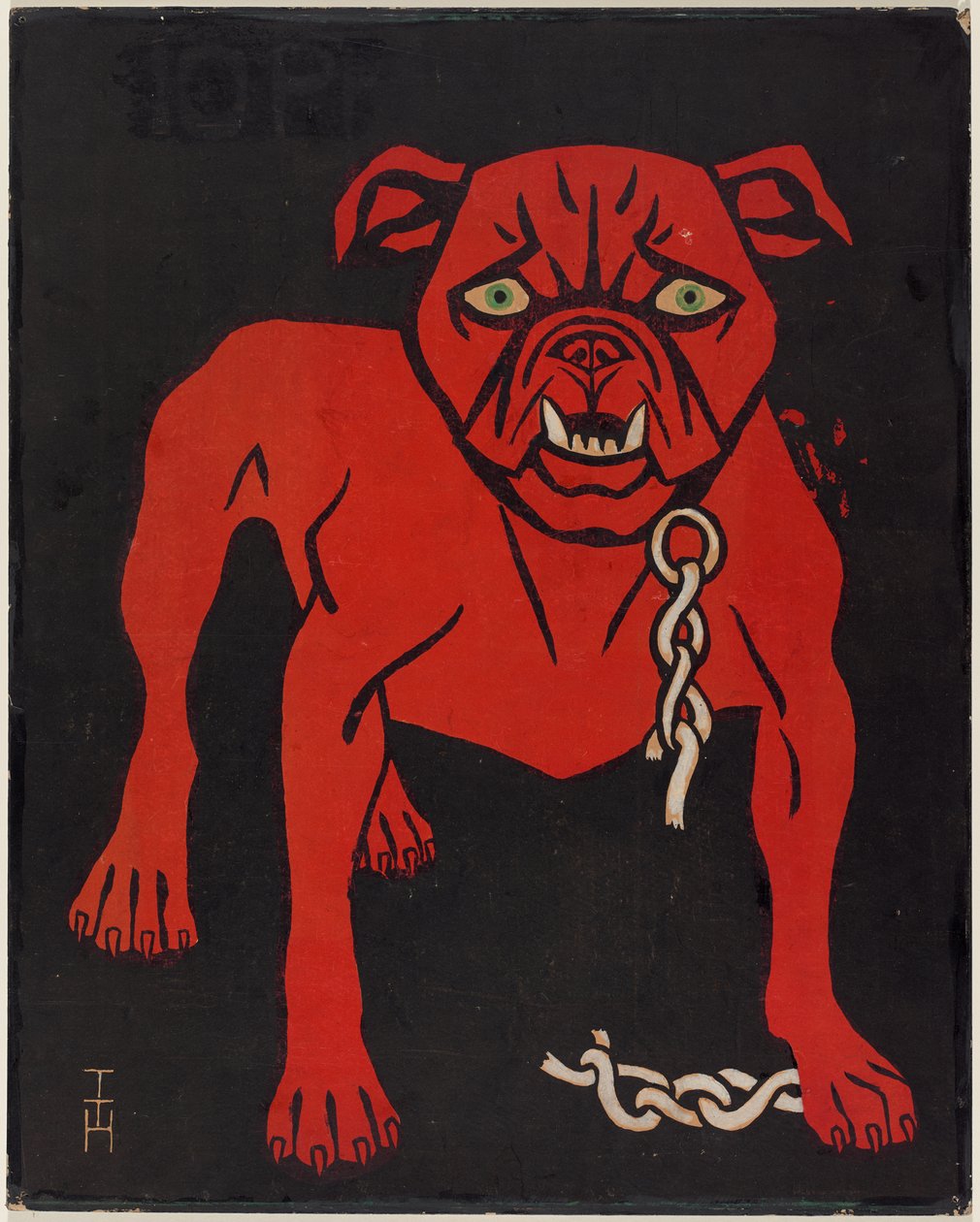 Die Simplicissimus-Bulldogge av Thomas Theodor Heine