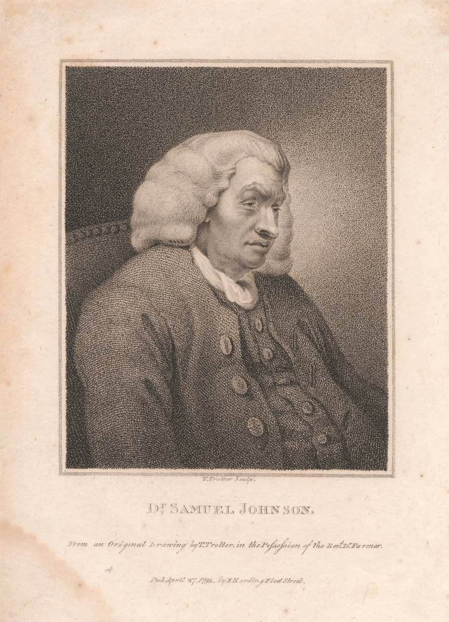 Dr Samuel Johnson av Thomas Trotter