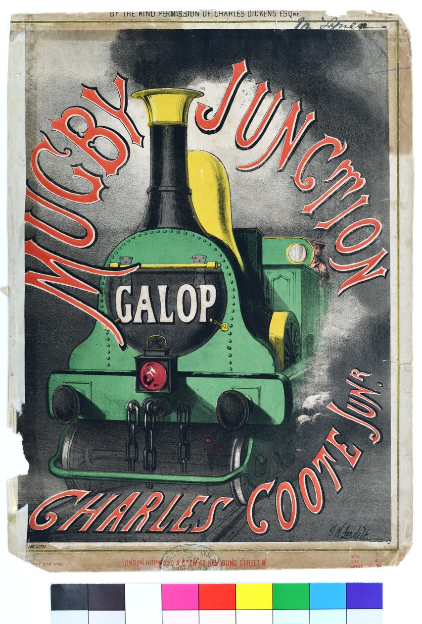 Mugby Junction Galop, ca 1880 (kromolitografi på papper) av Thomas Wales Lee