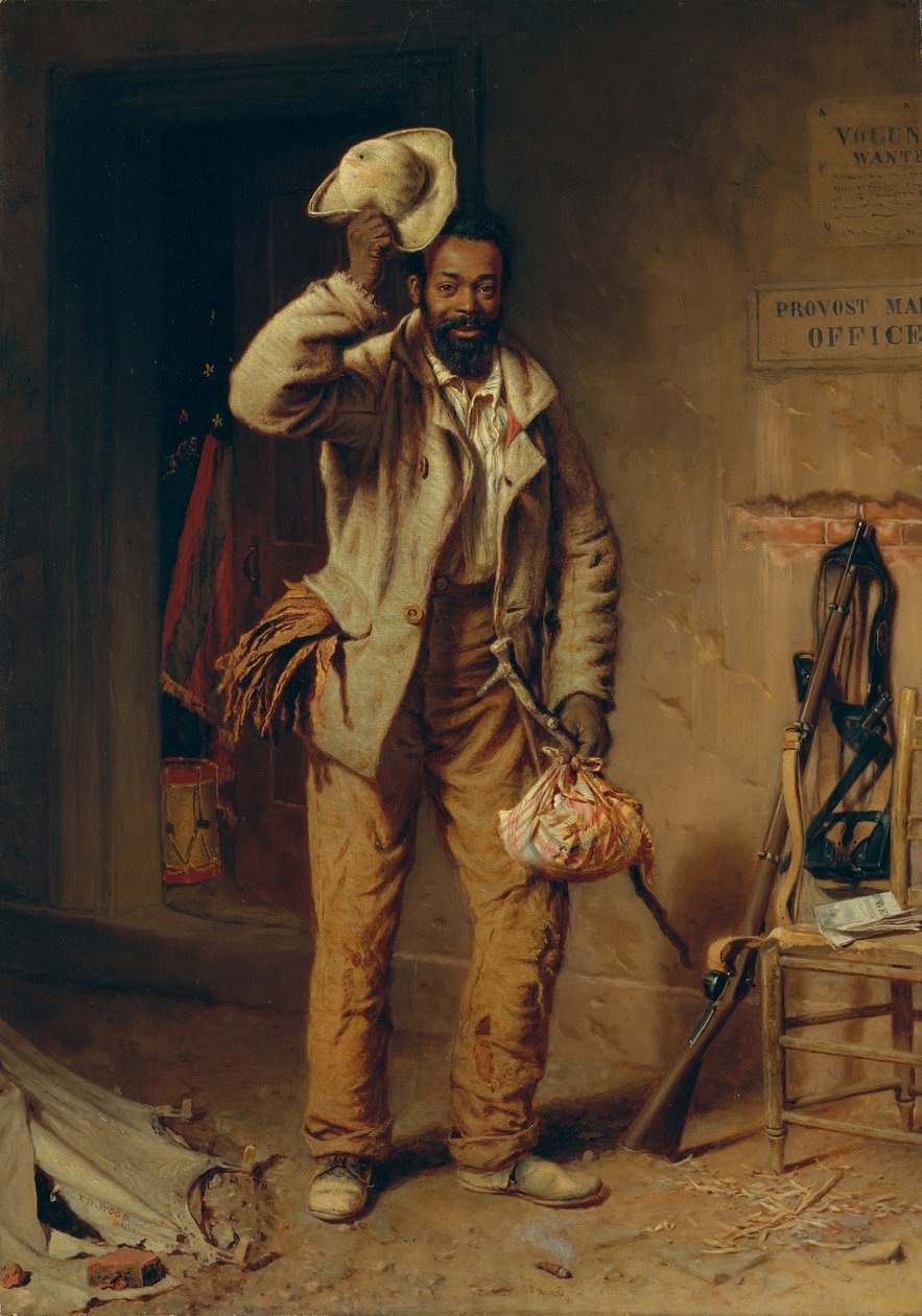 A Bit of War History: The Contraband, 1865. av Thomas Waterman Wood