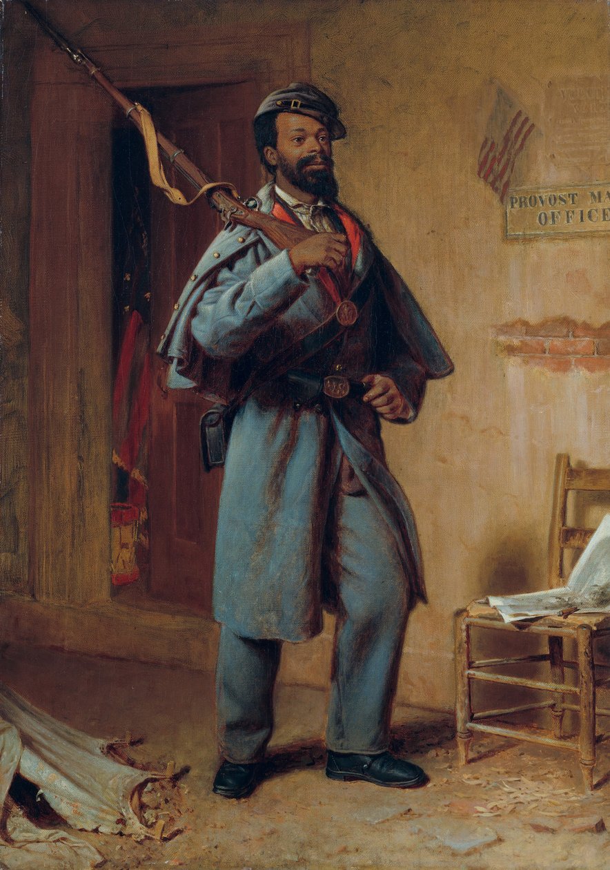 A Bit of War History: The Recruit, 1866. av Thomas Waterman Wood