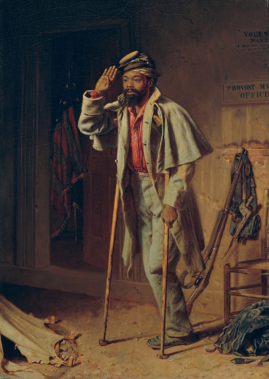 A Bit of War History: The Veteran, 1866. av Thomas Waterman Wood