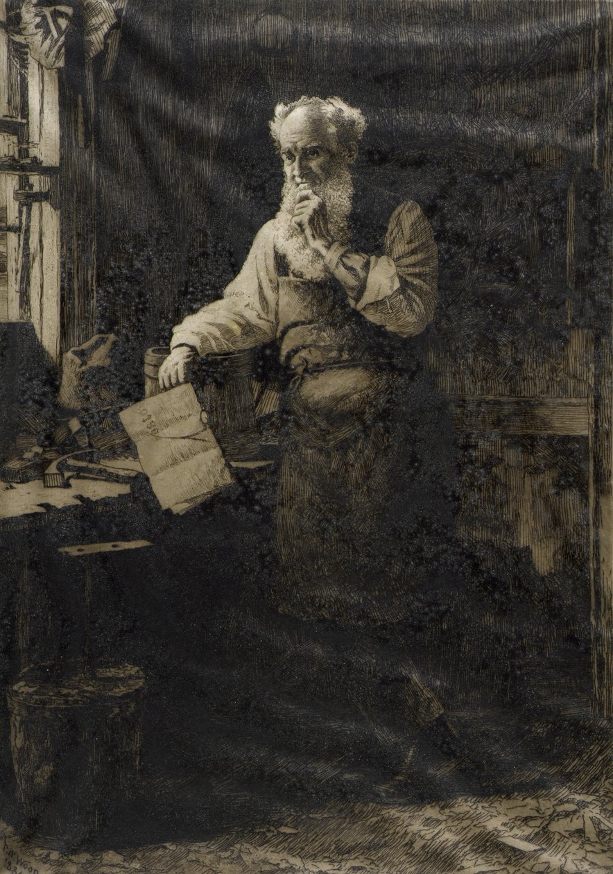 Tänker över det av Thomas Waterman Wood