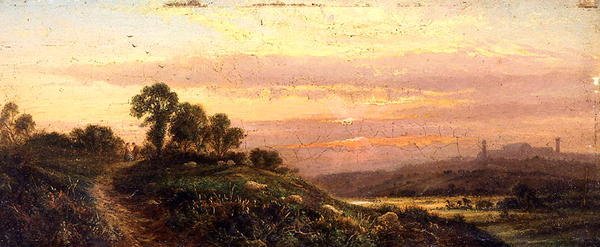 Crystal Palace (olja ombord) av Thomas Whittle