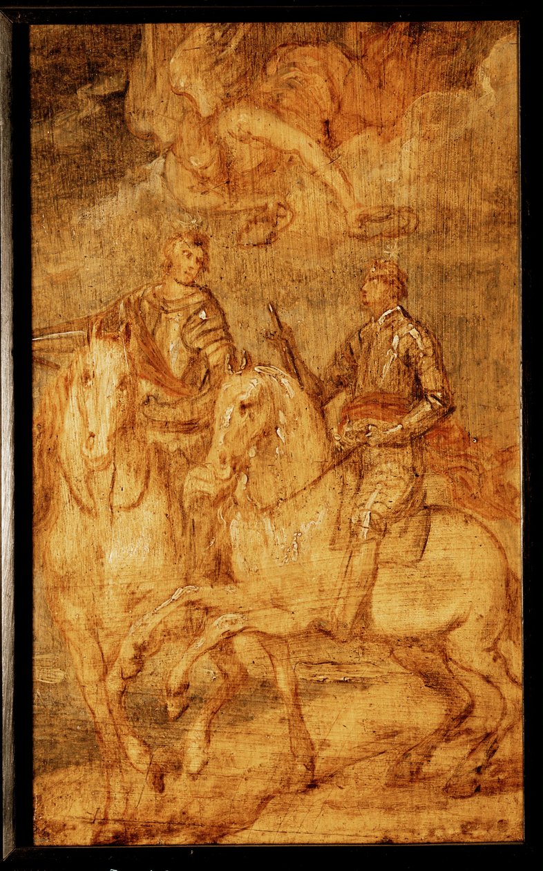 Maurice och Frederic av Nassau vid slaget vid
Nieuwpoort ... av Thomas Willeboirts