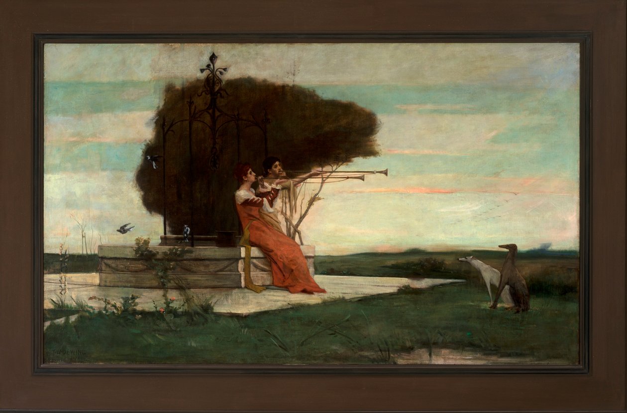 Morgon av Thomas Wilmer Dewing