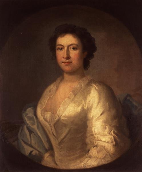 Porträtt av sångerskan Susannah Maria Cibber av Thomas Wollaston