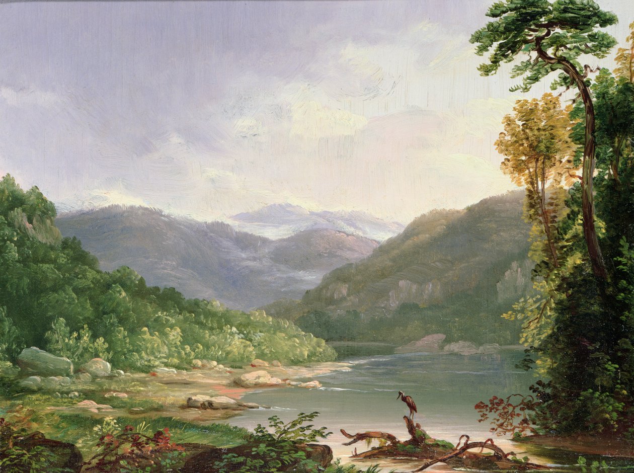 Kentucky River, nära Dic River av Thomas Worthington Whittredge