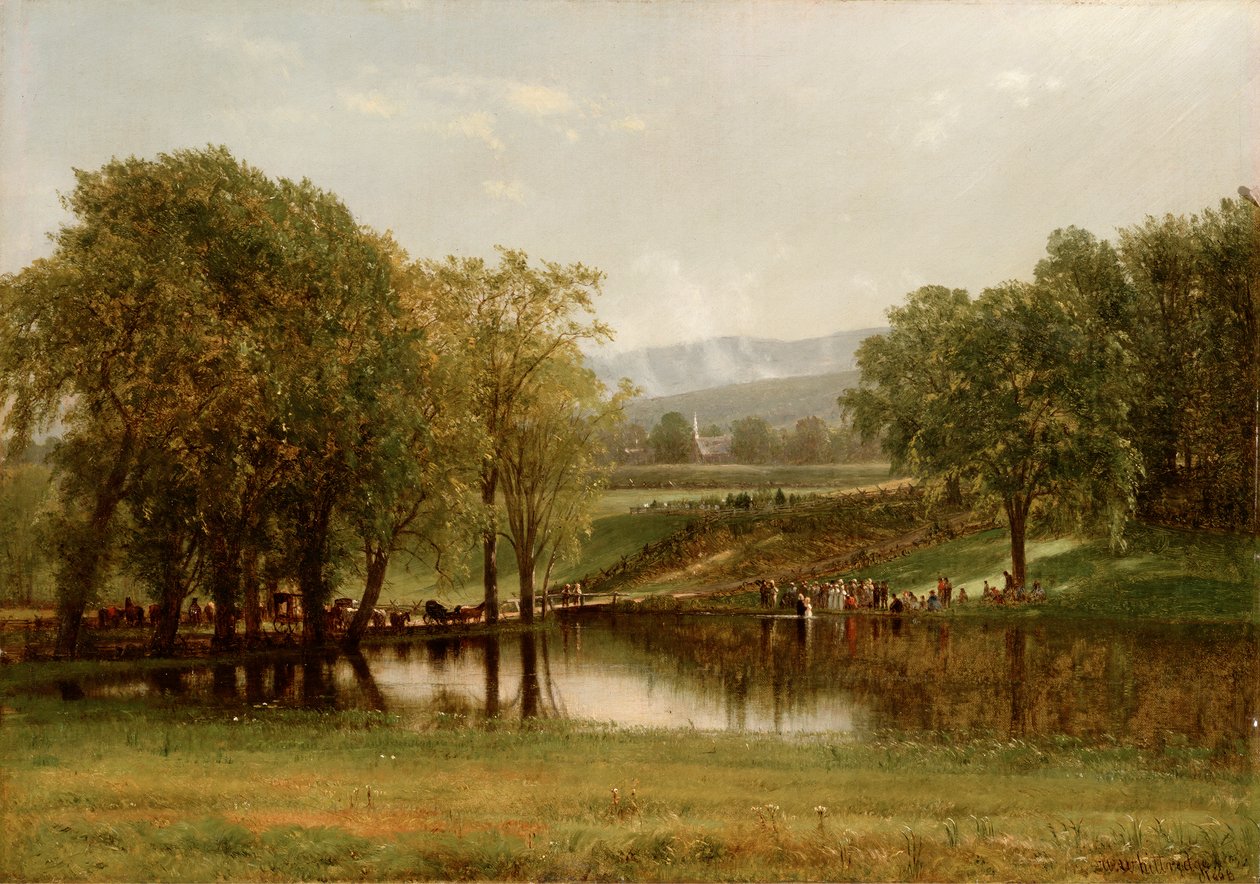Dopet av Thomas Worthington Whittredge