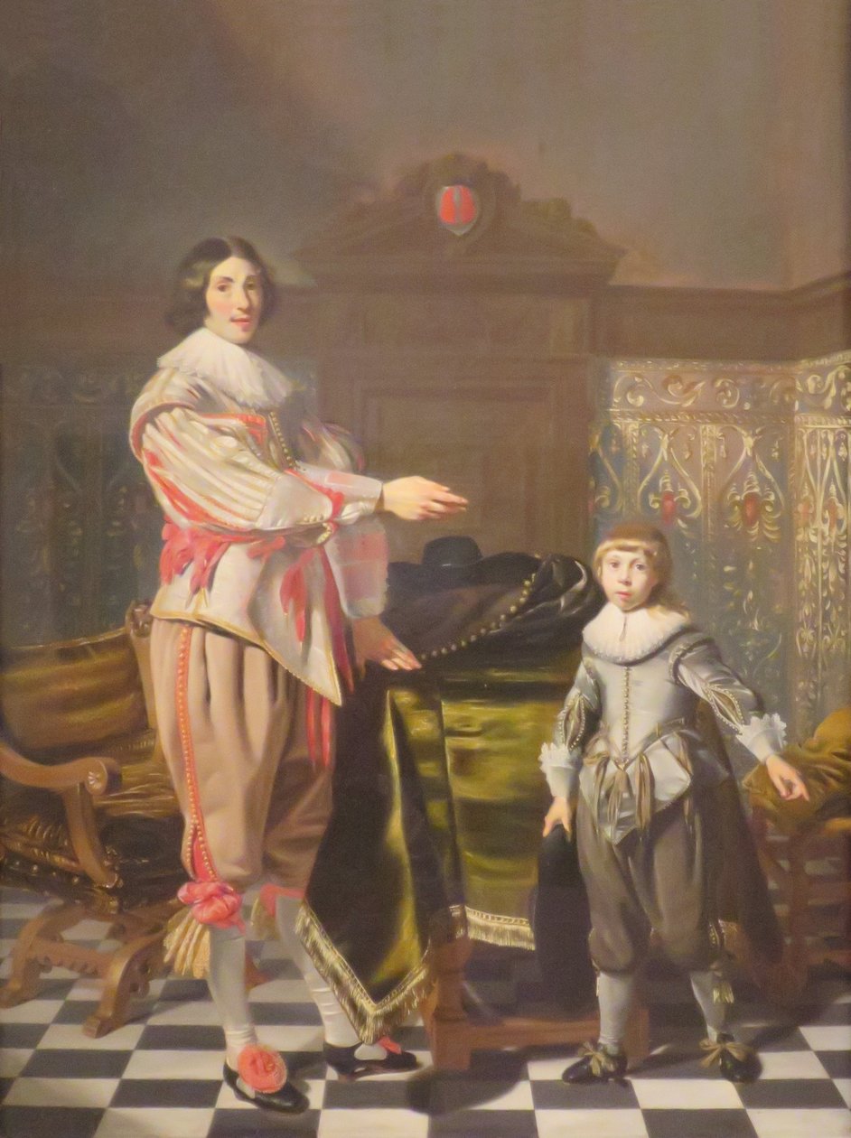Porträtt av en far och hans son av Thomas de Keyser