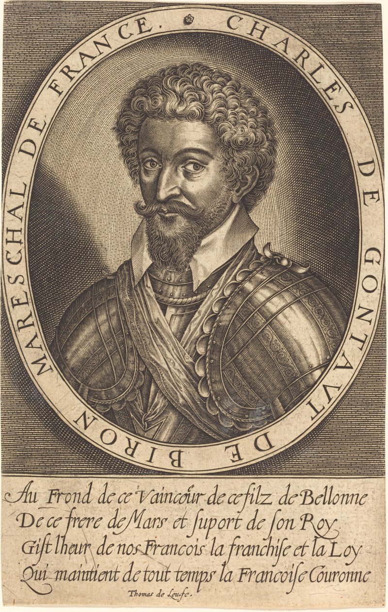 Charles de Gontaut, hertig av Biron av Thomas de Leu