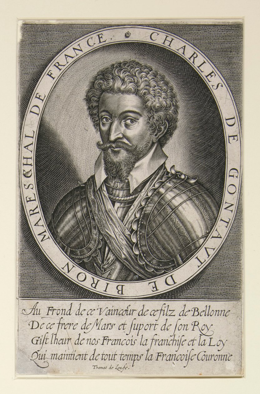 Charles de Gontaut, hertig av Biron, marskalk av Frankrike av Thomas de Leu