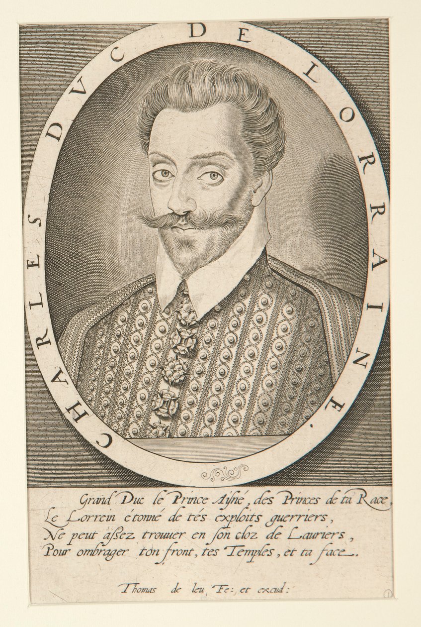 Charles, hertig av Lorraine av Thomas de Leu