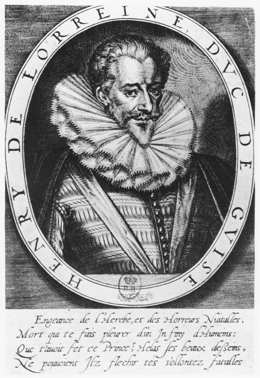Henri de Lorraine, hertig av Guise av Thomas de Leu