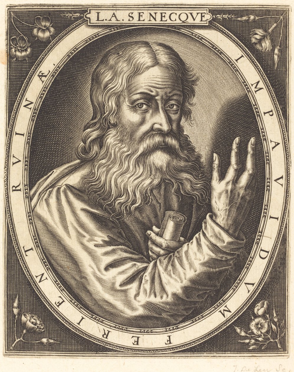 Seneca av Thomas de Leu