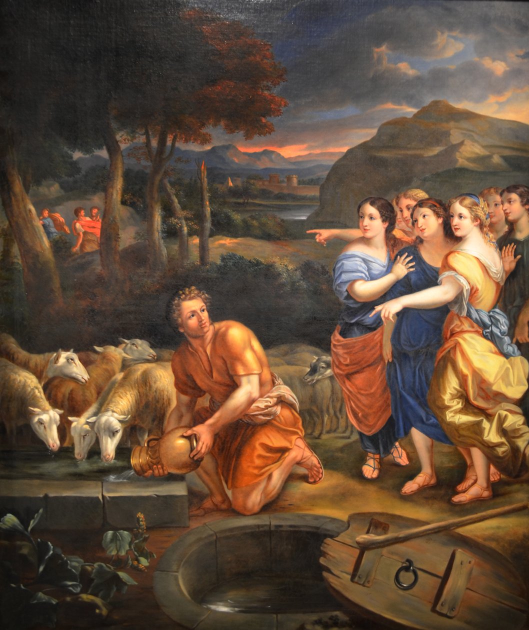 Jethro döttrar av Théophile Hamel