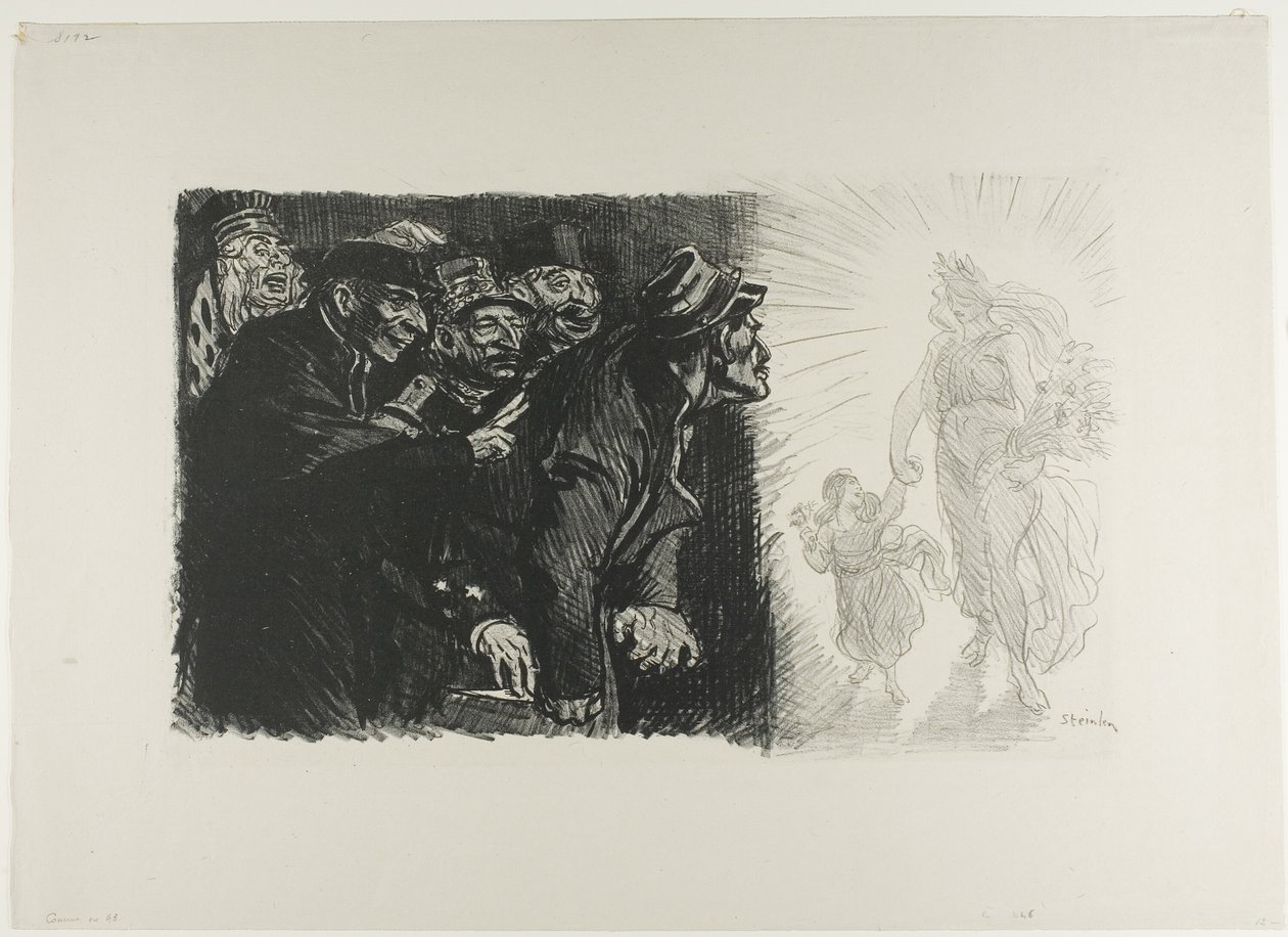 Som i nittiotre av Théophile Alexandre Pierre Steinlen