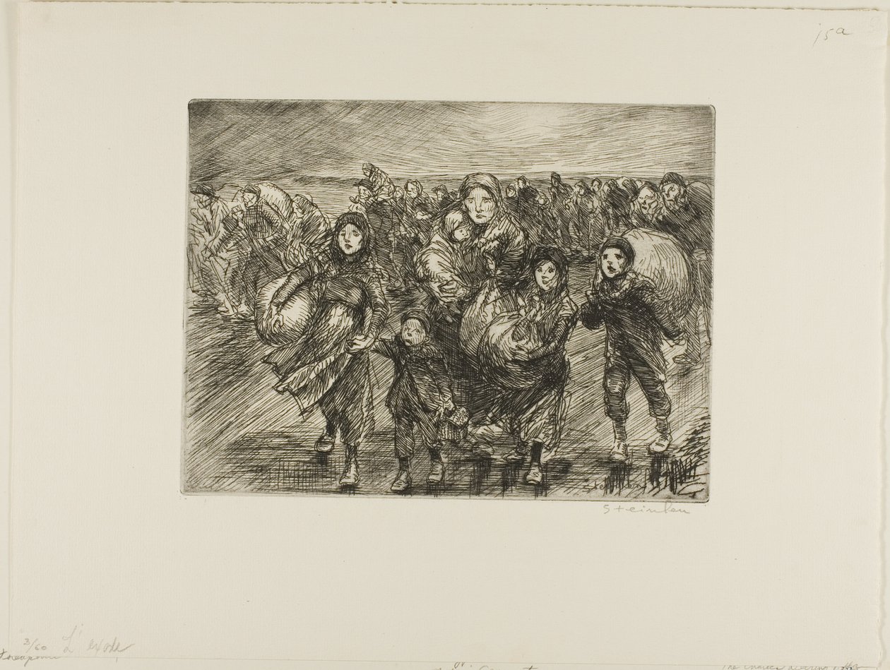 Före invasionen av Théophile Alexandre Pierre Steinlen