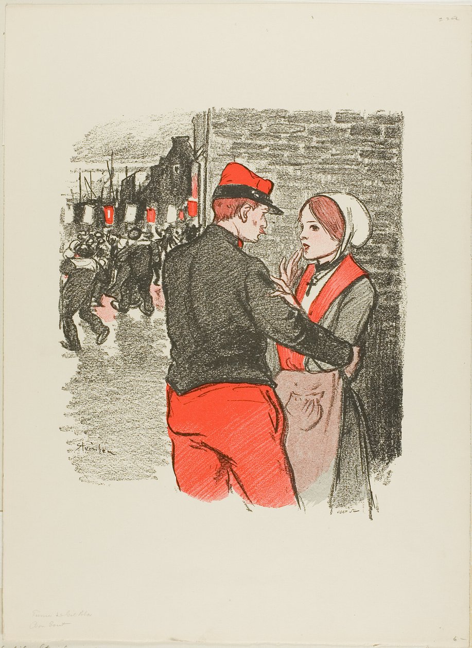 God smak av Théophile Alexandre Pierre Steinlen