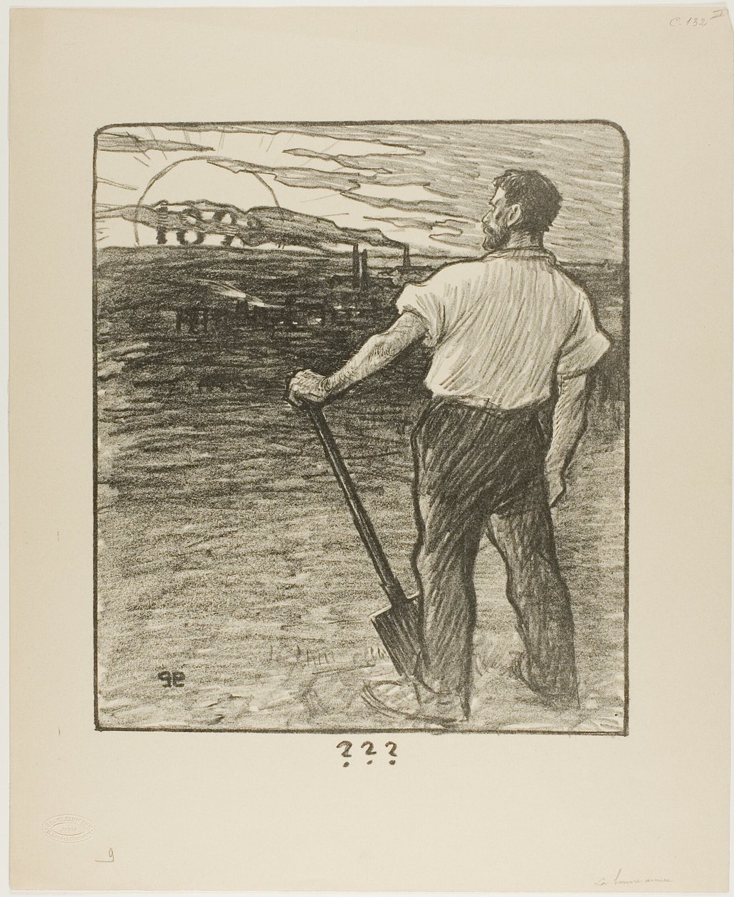 Gott nytt år av Théophile Alexandre Pierre Steinlen
