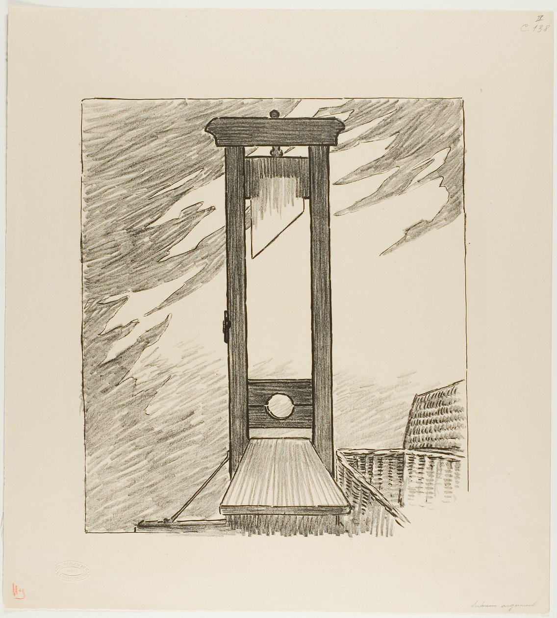 Sista argumentet av Théophile Alexandre Pierre Steinlen