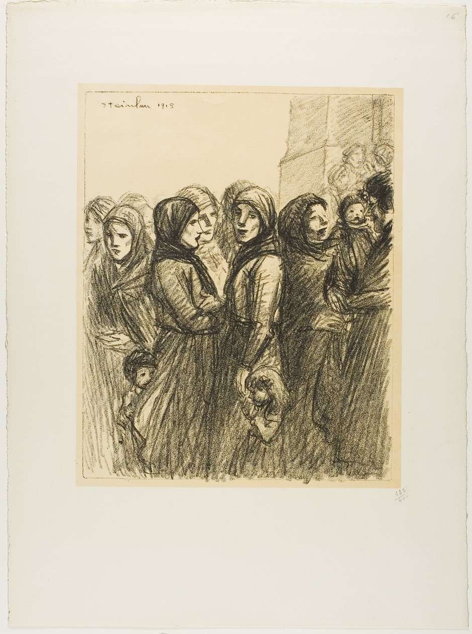 Militär tilldelning av Théophile Alexandre Pierre Steinlen