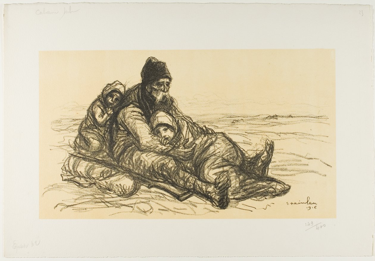 Serbiska kavalleriet, andra episoden av Théophile Alexandre Pierre Steinlen