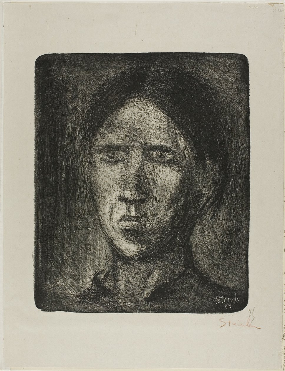 Den vanliga människan av Théophile Alexandre Pierre Steinlen