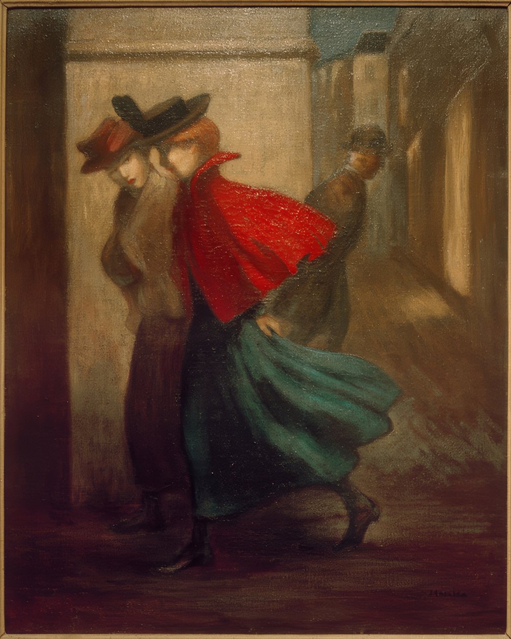 De två parisarna av Théophile Alexandre Steinlen