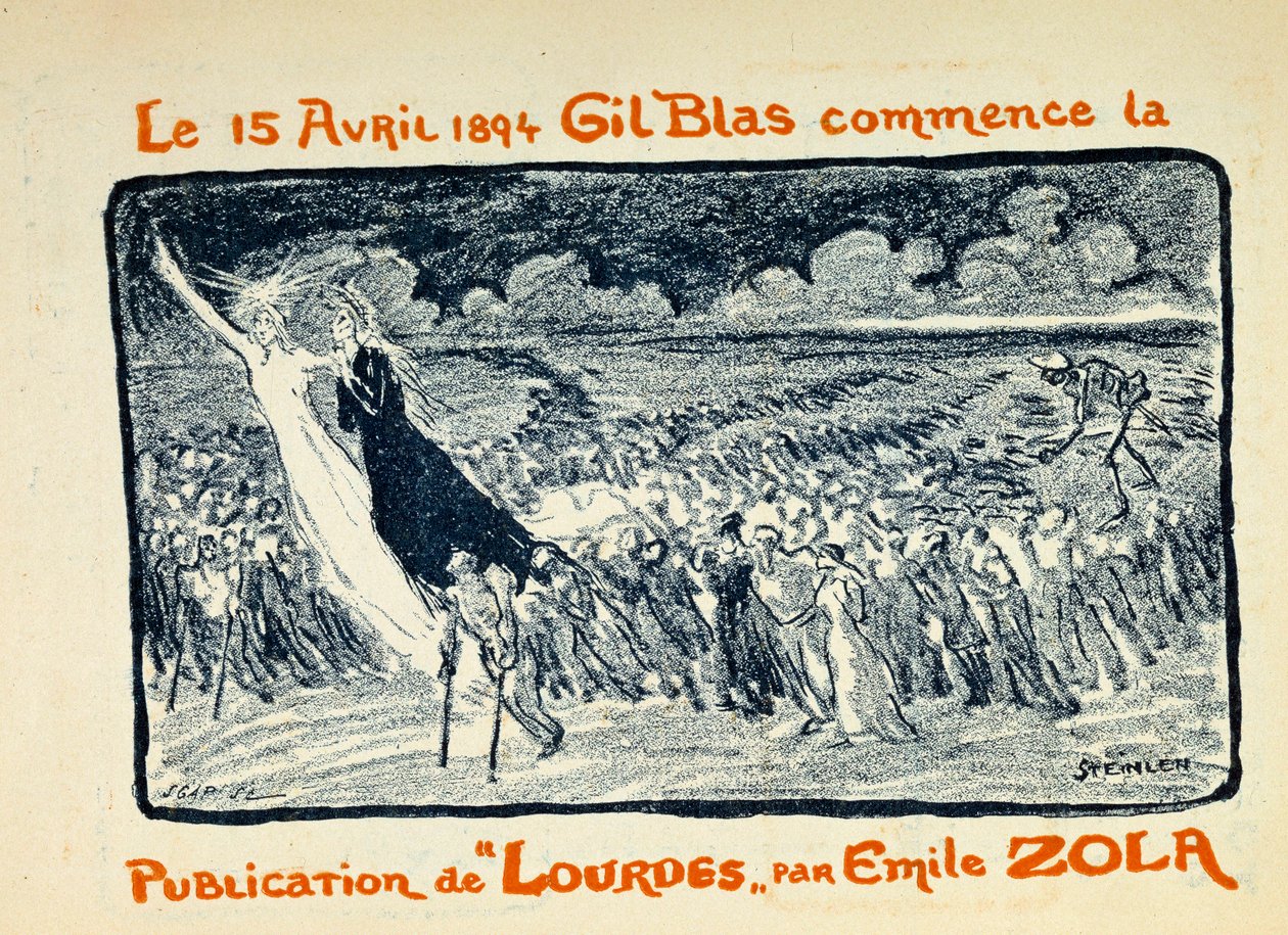 Den 15 april av Théophile Alexandre Steinlen