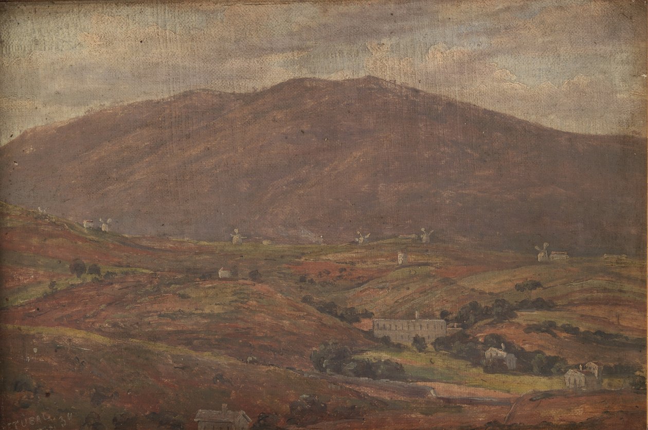 Landskap nära Sétúbal, Portugal av Thorald Brendstrup