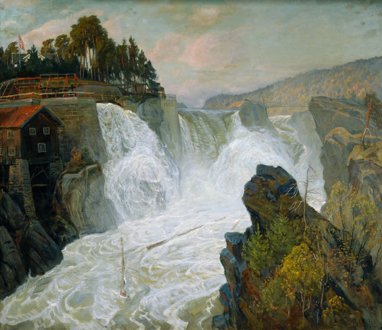 Sjukt vattenfall av Thorolf Holmboe