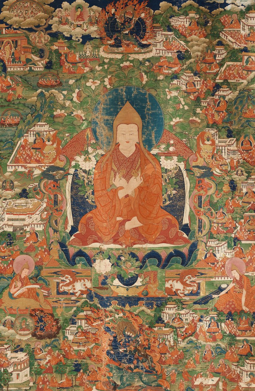 Tsongkhapa, slutet av 1700-talet - början av 1800-talet. av Tibetan culture.