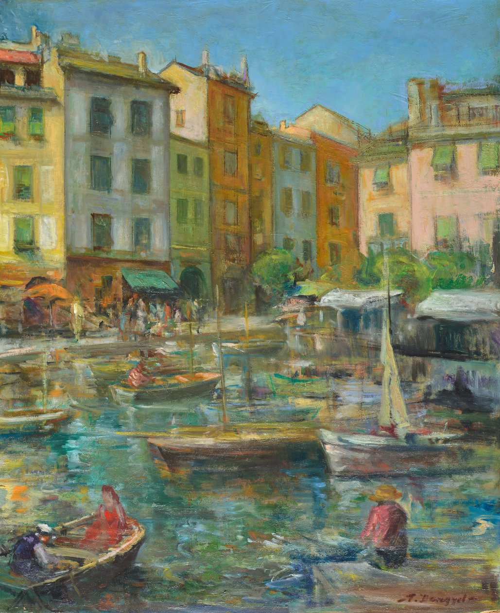 Portofino (Italien) av Tibor Dengyel