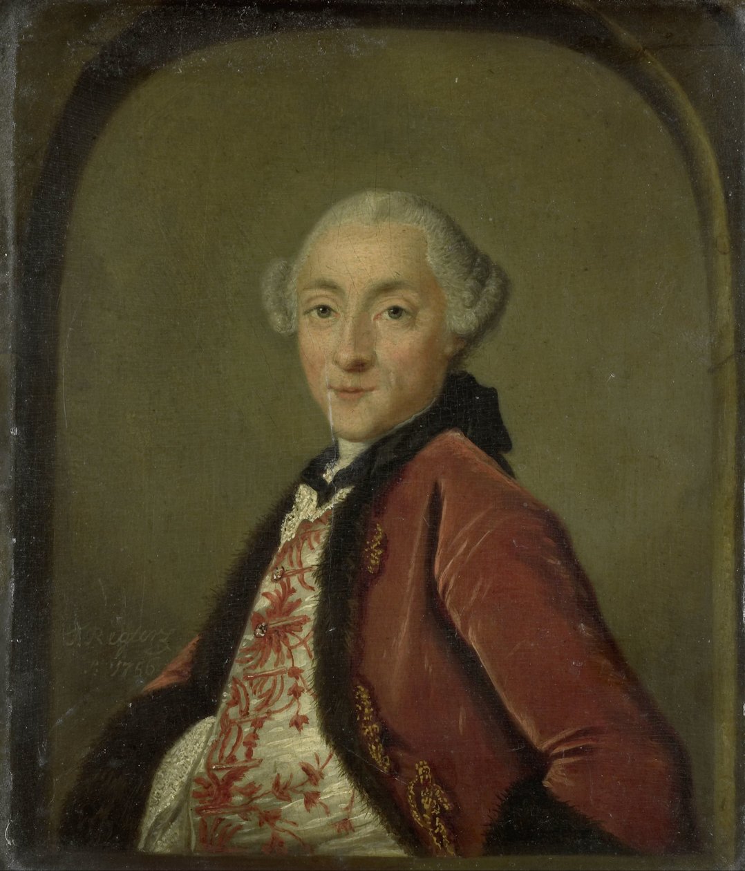 Porträtt av Pieter Nicolaas Rendorp, Amsterdam Brewer av Tibout Regters