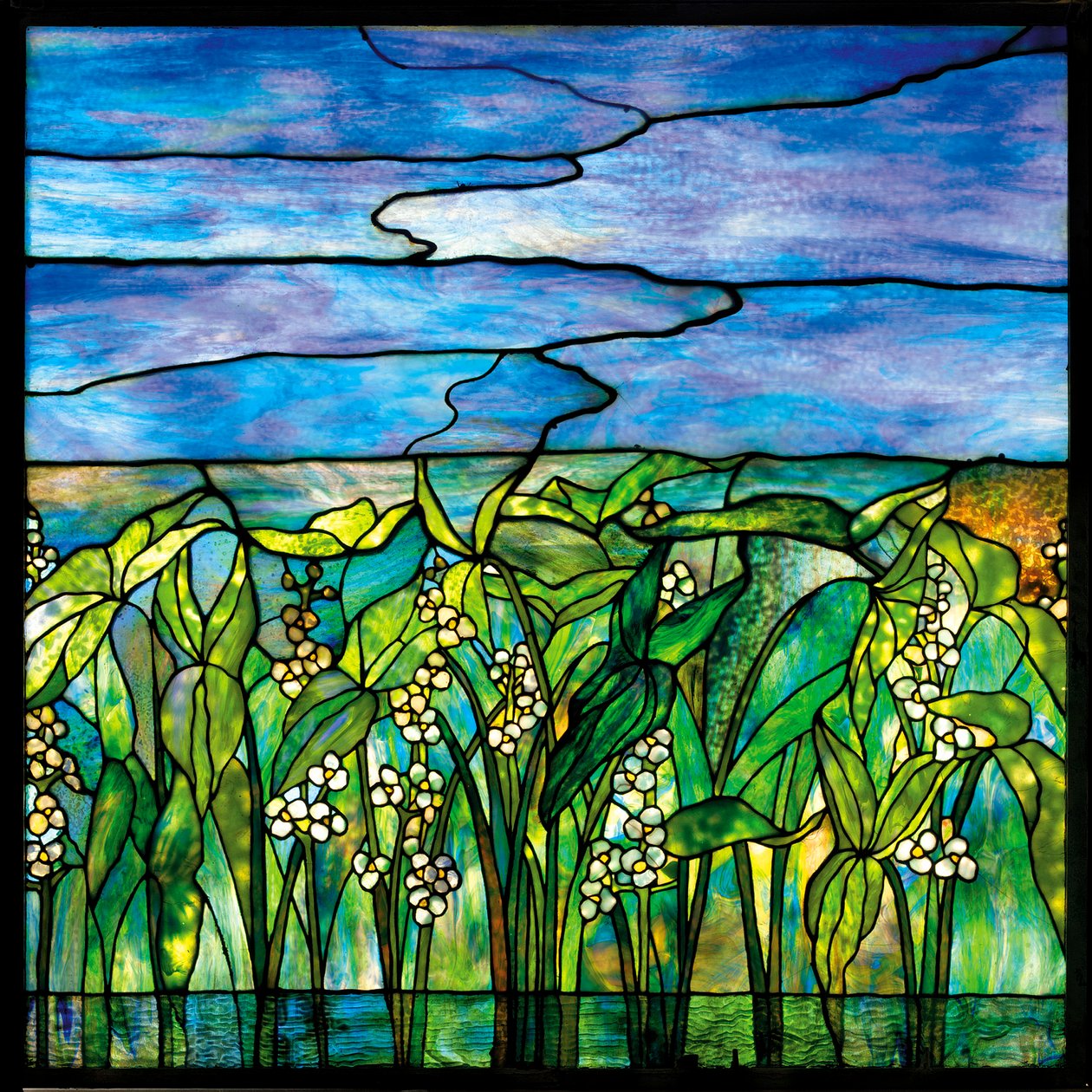 Arrowroot, ca 1910 av Tiffany Studios
