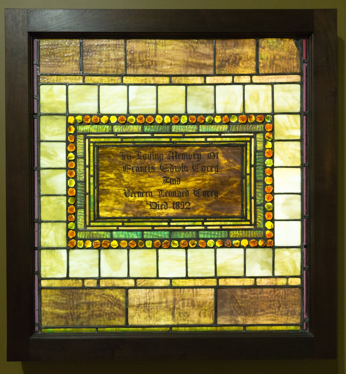 Lilies (Corey Memorial Window) av Tiffany and Company