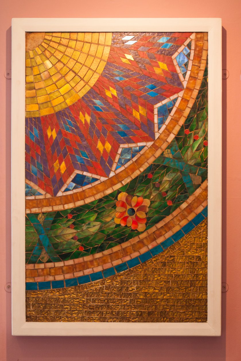 Provmosaikpanel för Farwell Building, Detroit, 1915 (glas och gips) av Tiffany and Company Tiffany and Company