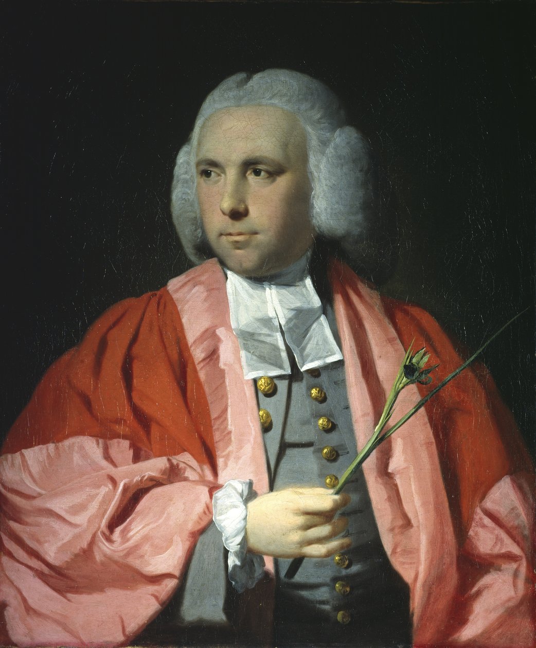 Porträtt av Dr Daniel Lysons, D.C.L., M.D., ca 1762-68 av Tilly Kettle