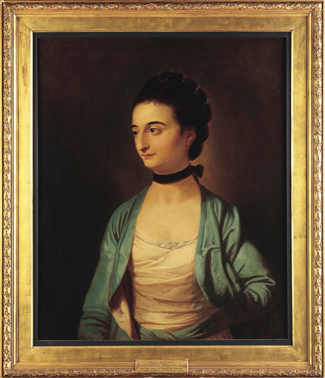 Sarah Judith de Castro av Tilly Kettle