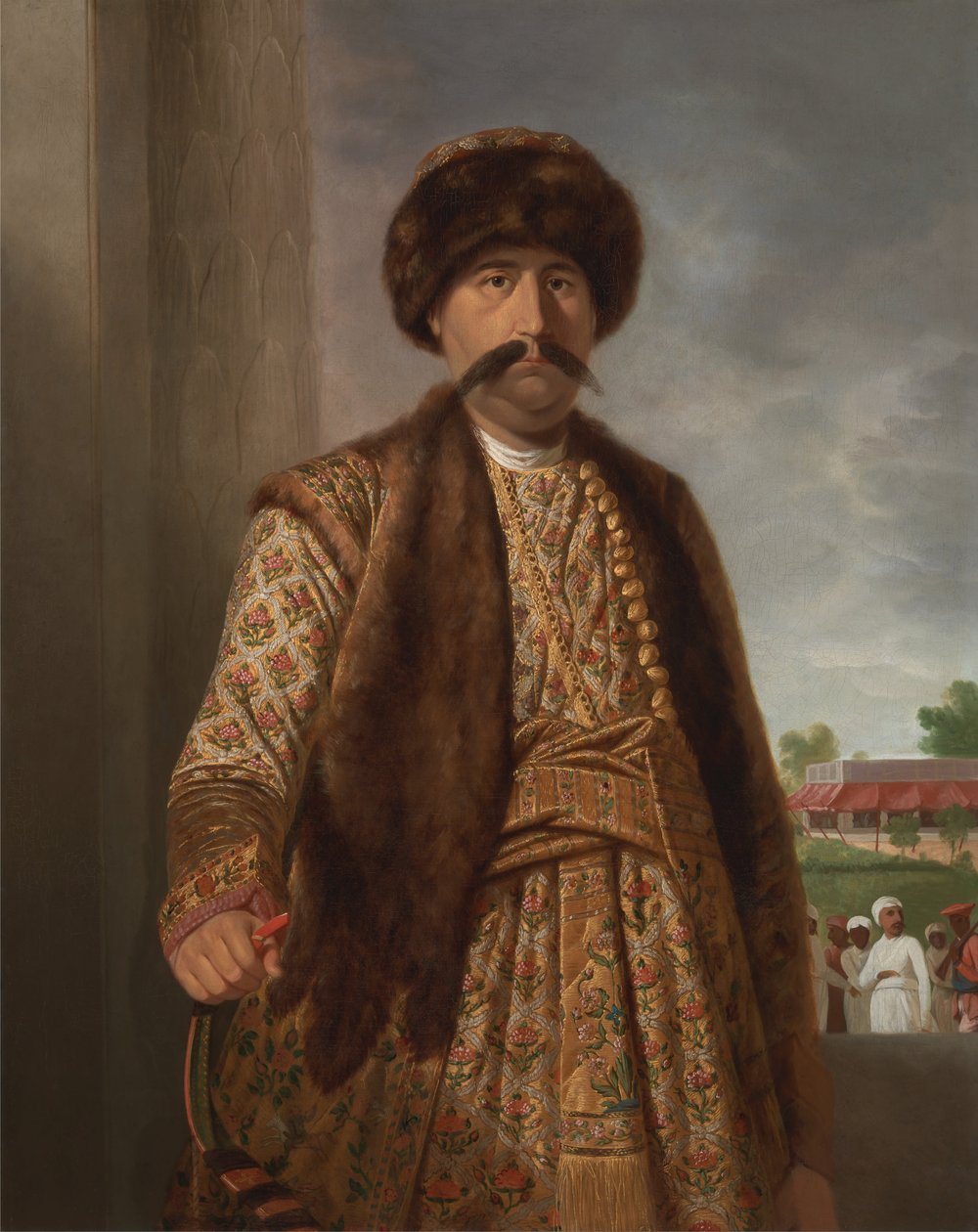 Shuja-ud-daula, Nawab of Oudh av Tilly Kettle