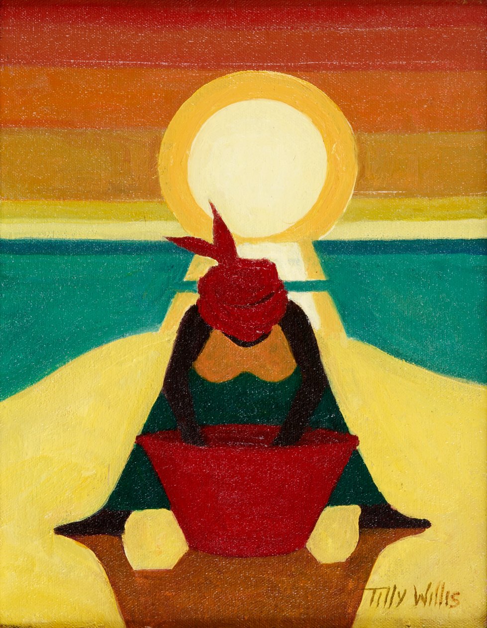 Afrikansk solnedgång, 2009 av Tilly Willis