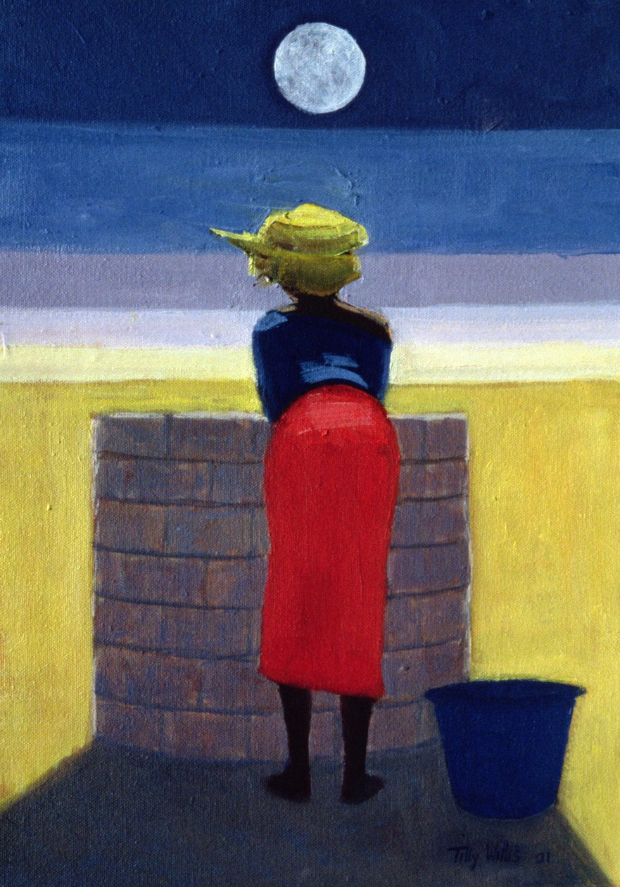 Månbelyst kväll, 2001 av Tilly Willis