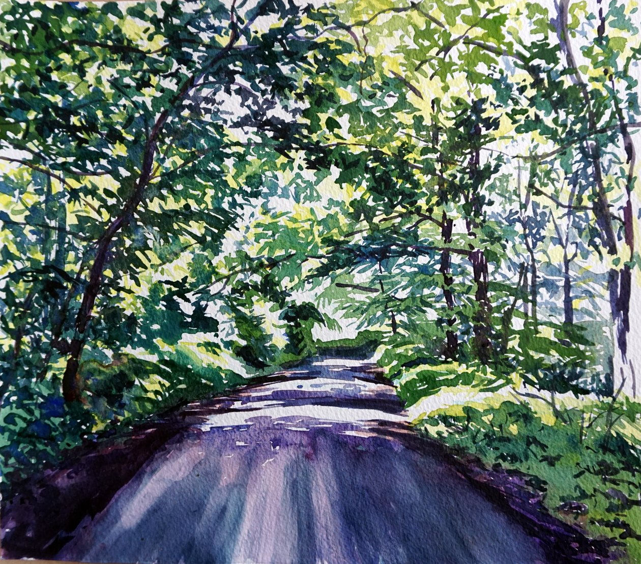 Woodland Road 2017 av Tilly Willis