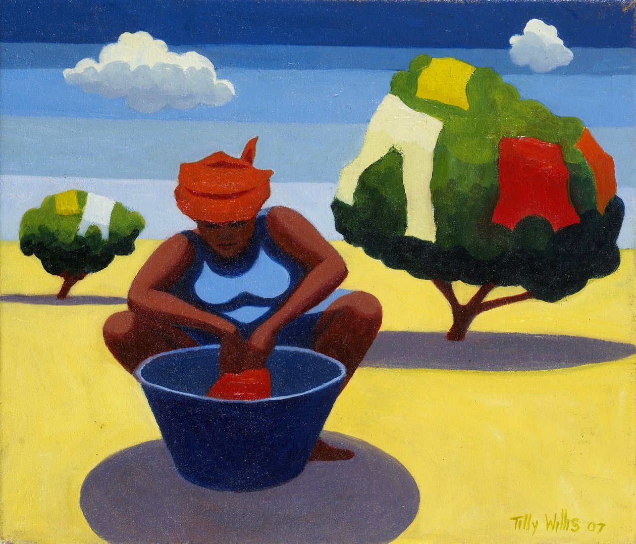En torkningsdag, 2007 av Tilly Willis