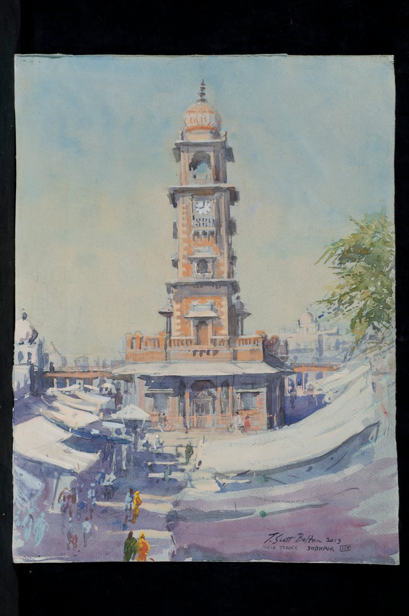 Klocktornet, Jodhpur, 2013 av Tim Scott Bolton