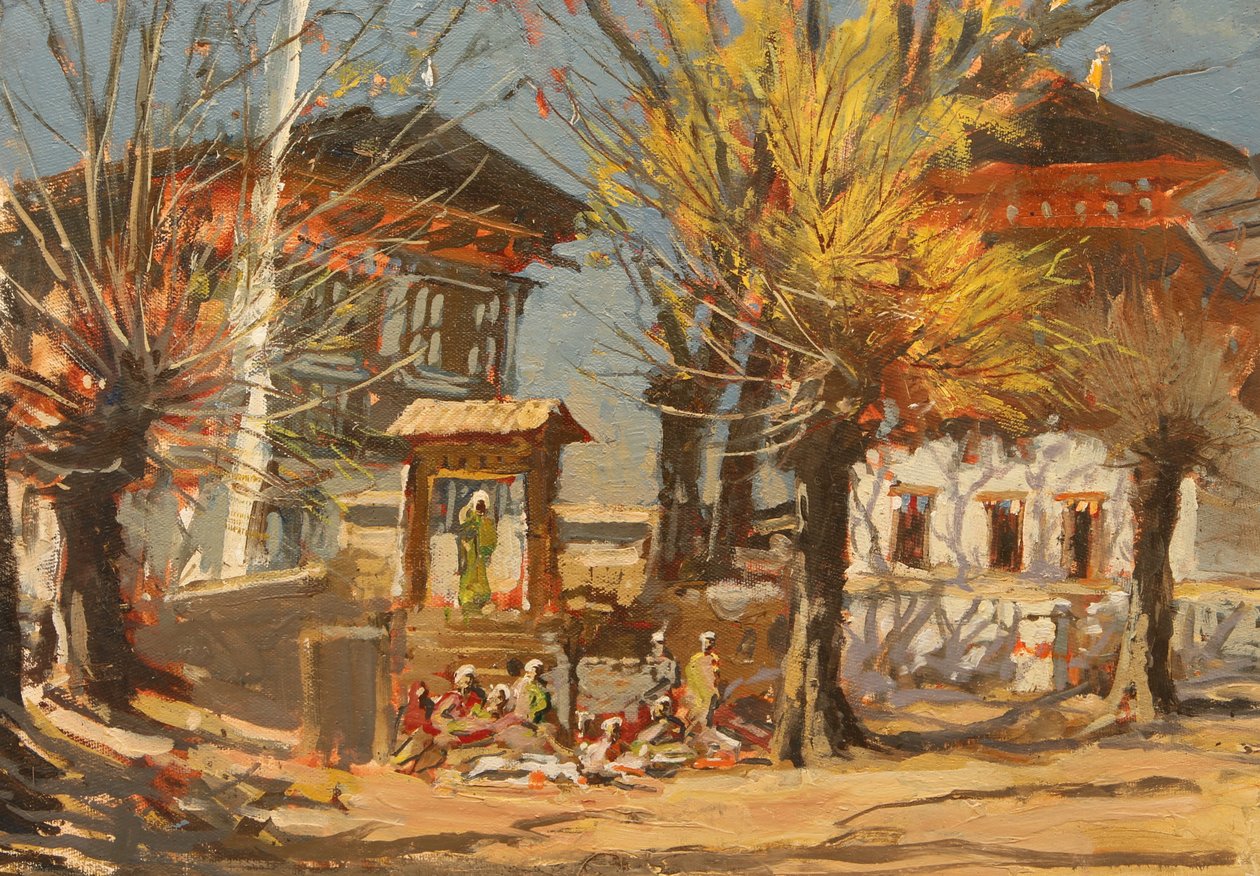 Ogyen Choling-palatset av Tim Scott Bolton
