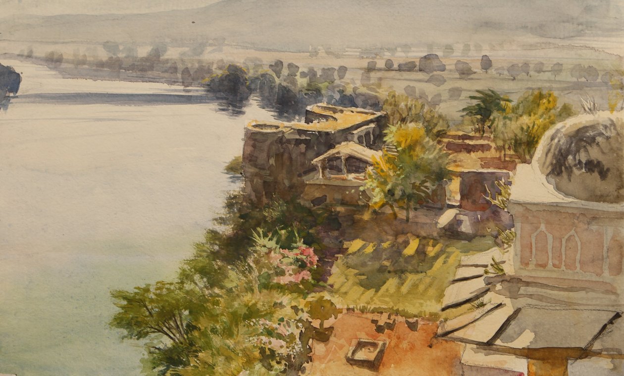 Floden vid Bhainsorgarh av Tim Scott Bolton