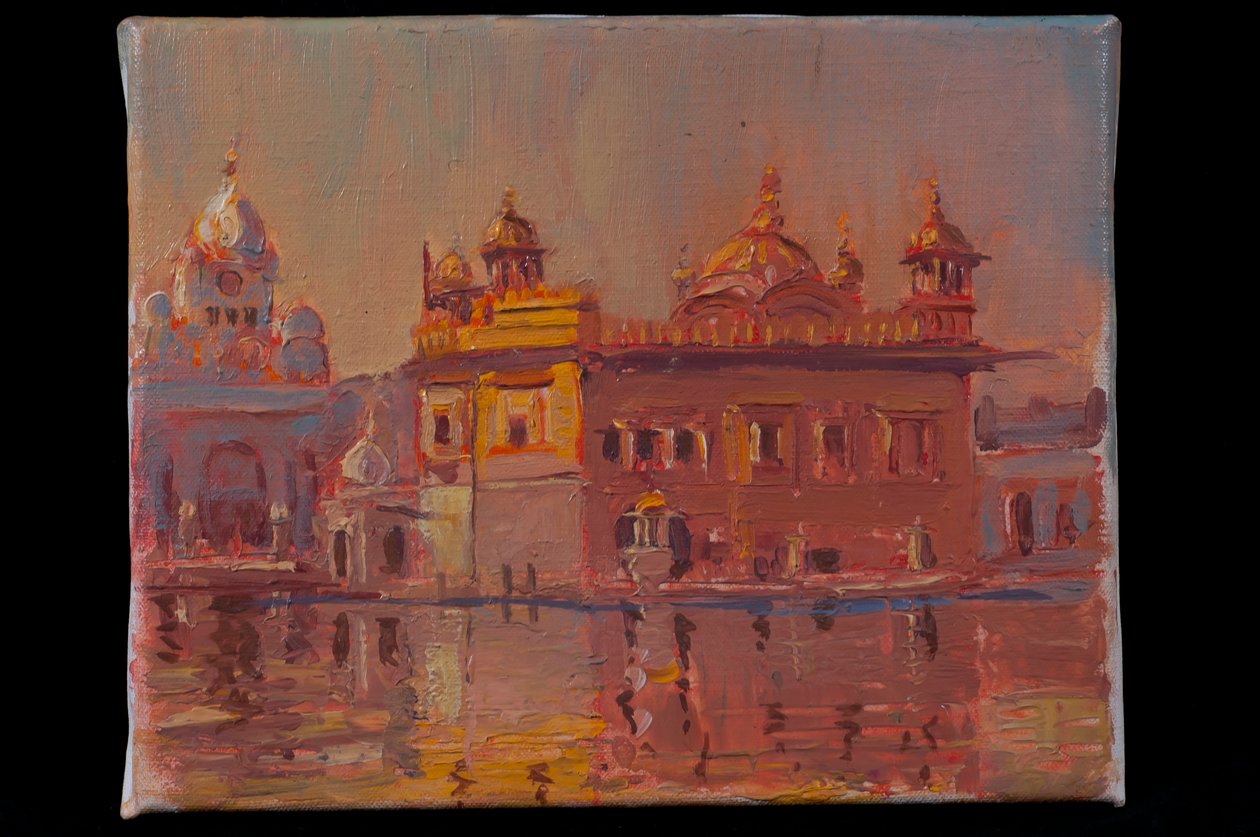Solnedgång, Amritsar av Tim Scott Bolton