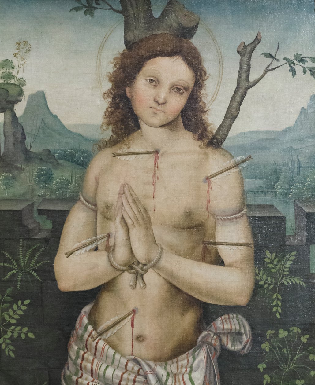 Sankt Sebastian av Timoteo Viti